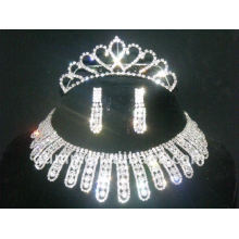 bridal rhinestone jewelry sets (GWJS0384)